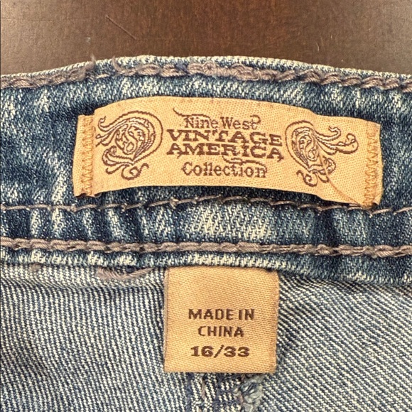 Nine West Women's Straight Blue Jeans - Picture 2 of 7